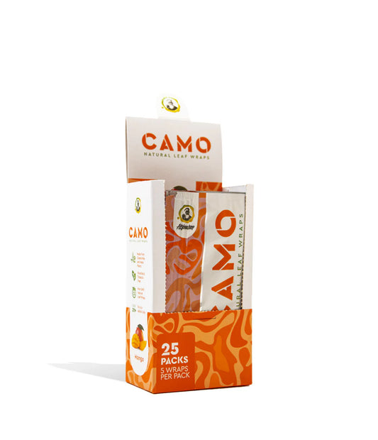 Camo Natural Leaf Wraps - 5pk - 25ct
