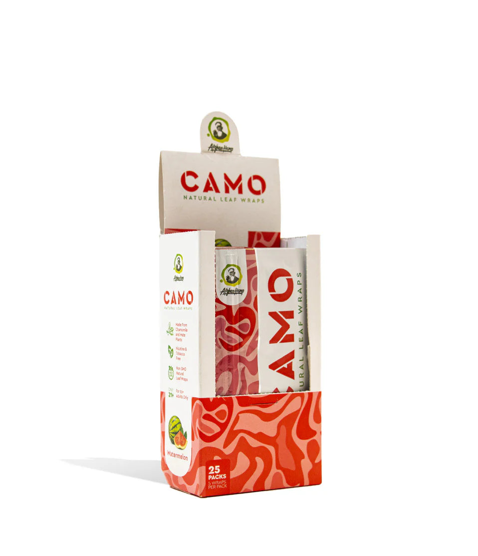 Camo Natural Leaf Wraps - 5pk - 25ct