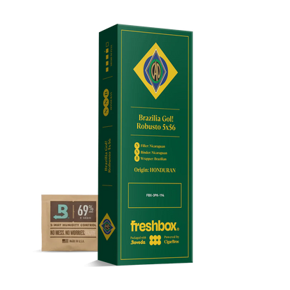 CAO Brazilia Gol! 5x56 FreshBox Cigars - 3pk - 6ct