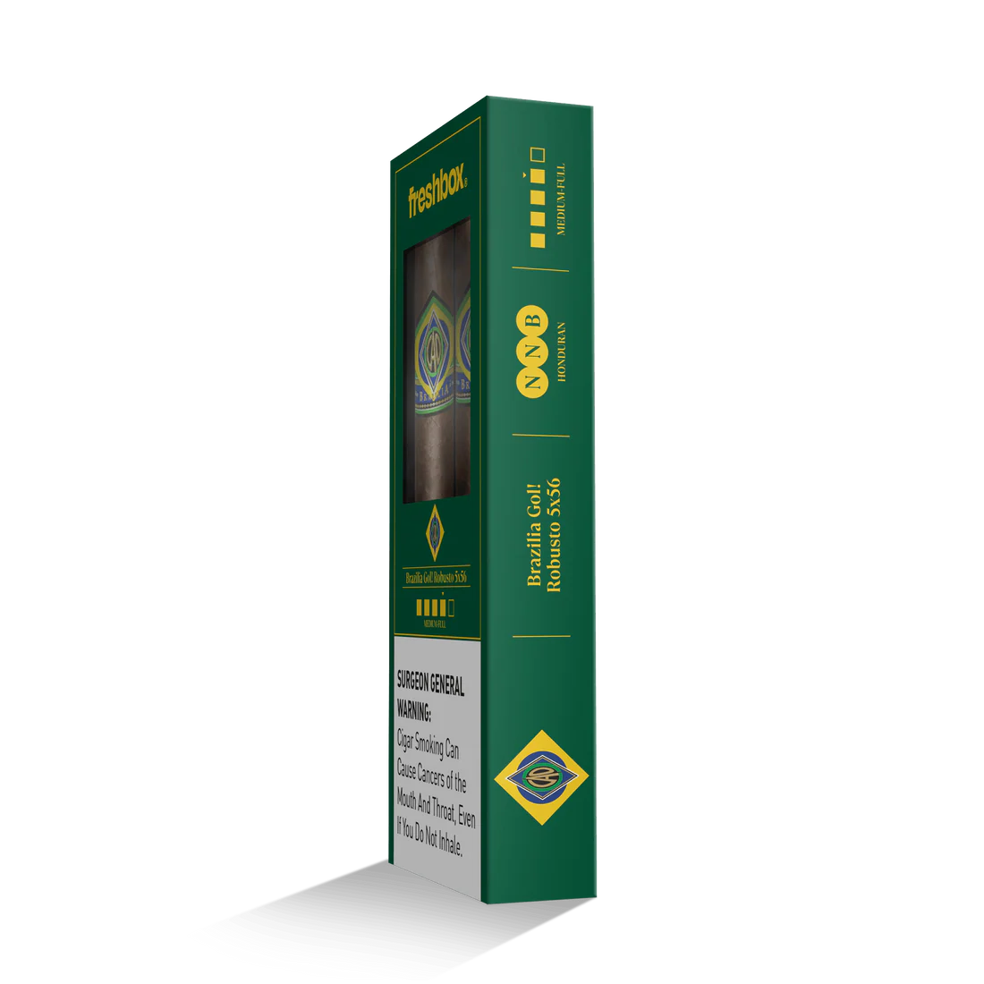 CAO Brazilia Gol! 5x56 FreshBox Cigars - 3pk - 6ct
