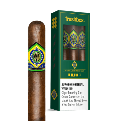 CAO Brazilia Gol! 5x56 FreshBox Cigars - 3pk - 6ct