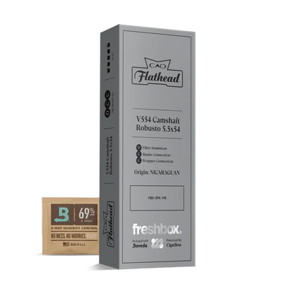CAO Flathead Camshaft V554 5.5x54 FreshBox Cigars - 3pk - 6ct