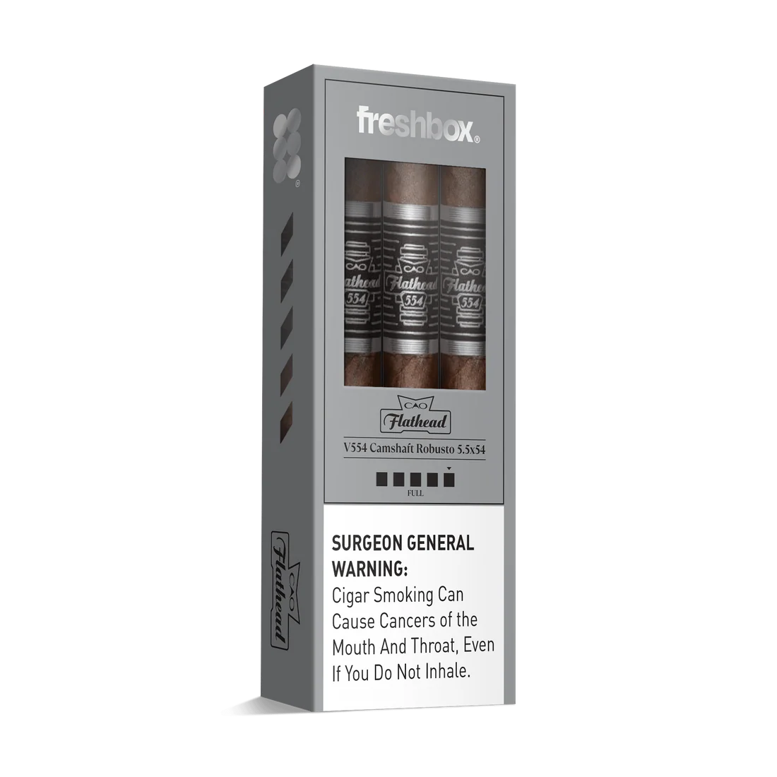 CAO Flathead Camshaft V554 5.5x54 FreshBox Cigars - 3pk - 6ct