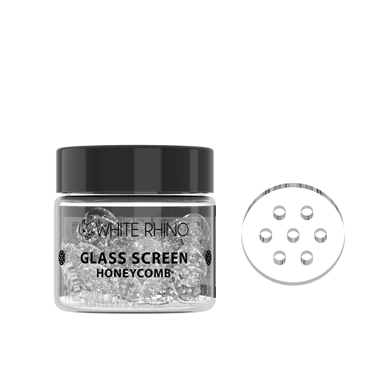 White Rhino - Screen - 100ct - Glass Honeycomb