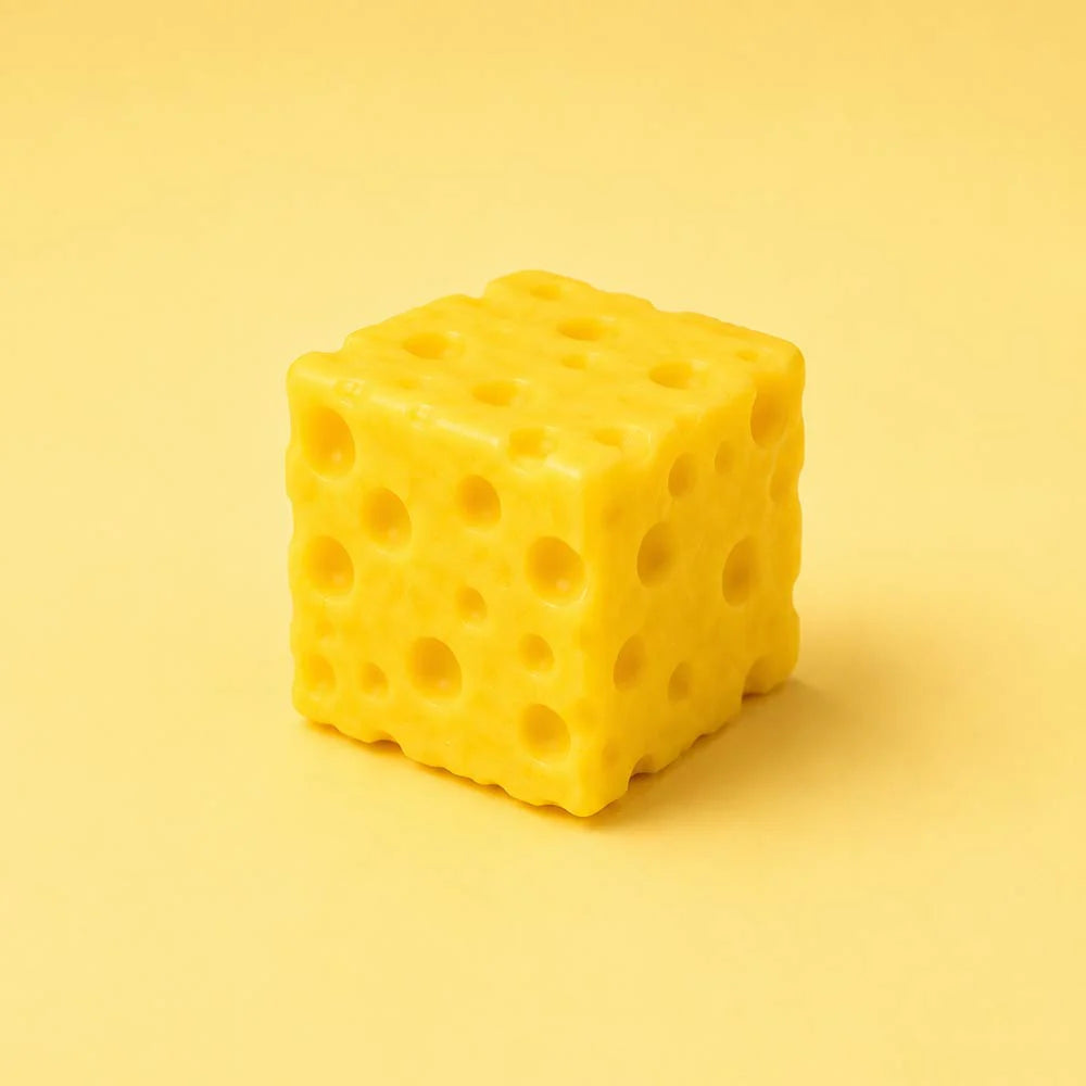 Squish Toy - 12ct - Cheese Cube