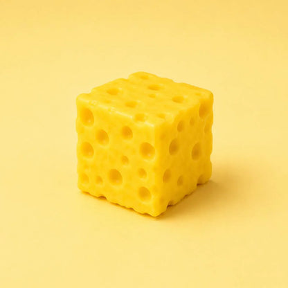 Squish Toy - 12ct - Cheese Cube