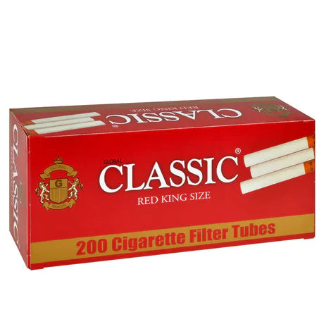 Classic - Cigarette Tubes - 200pk - 5ct - King Size