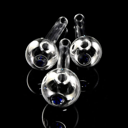 Oil Burner - 50ct - 4" w/ Concave Bowl - Clear