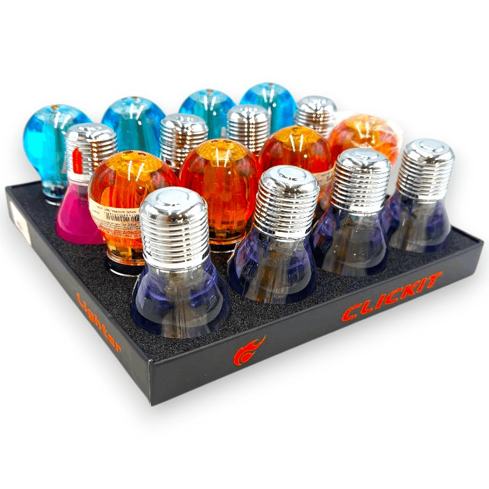 Clickit - Torch Lighter - Lightbulb - 16ct [ GH-6117 ]