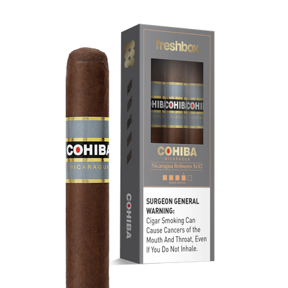 Cohiba Nicaruaga Robusto 5x52 FreshBox Cigars - 3pk - 6ct