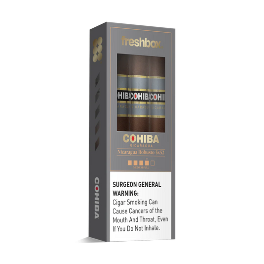 Cohiba Nicaruaga Robusto 5x52 FreshBox Cigars - 3pk - 6ct