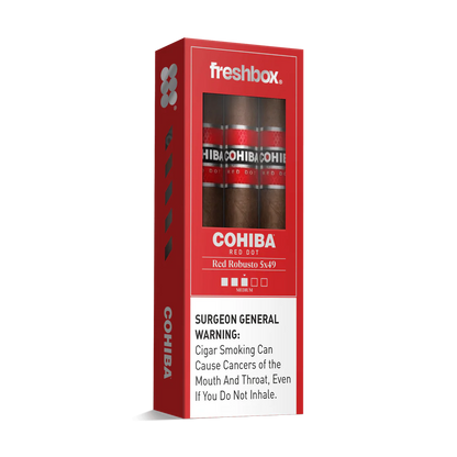 Cohiba Red Robusto 5x49 FreshBox Cigars - 3pk - 6ct