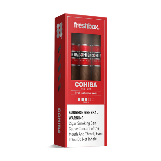 Cohiba Red Robusto 5x49 FreshBox Cigars - 3pk - 6ct