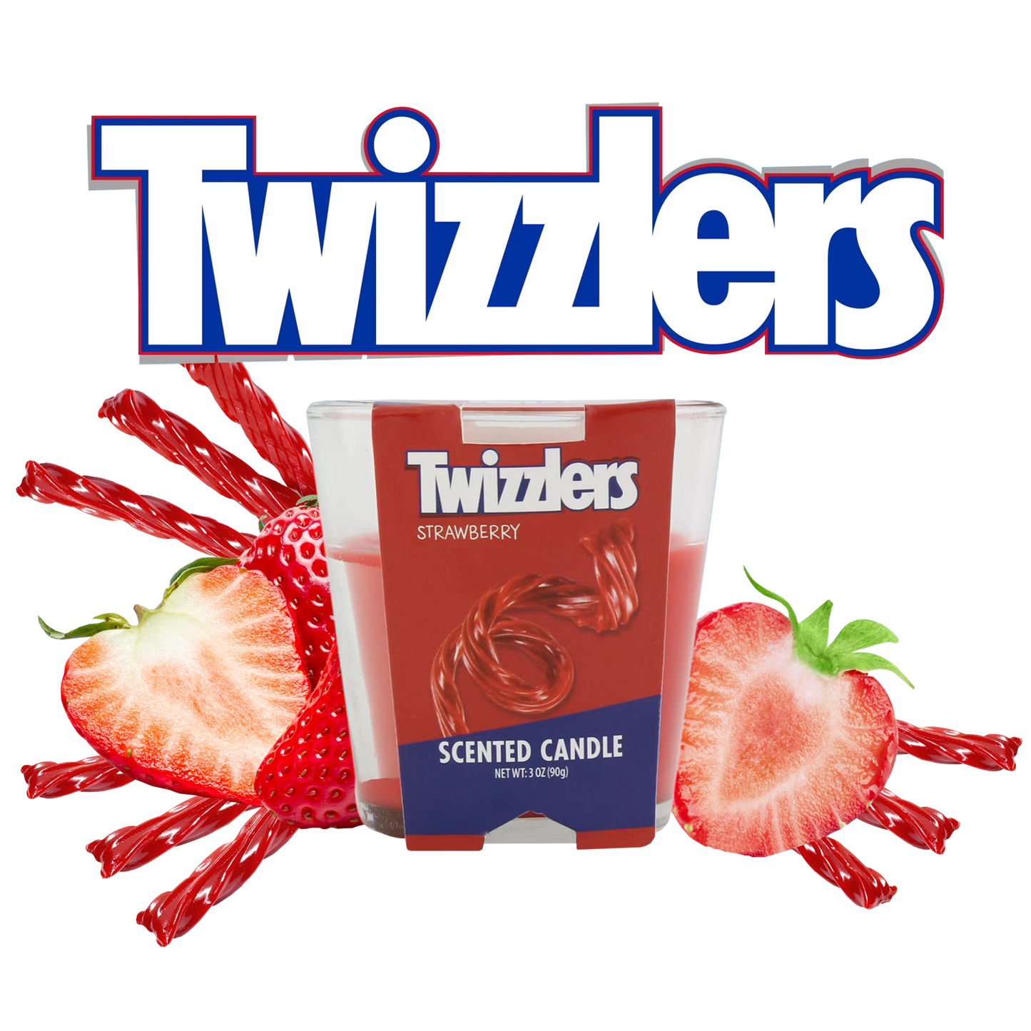 Twizzlers Strawberry Candles - 3oz & 14oz