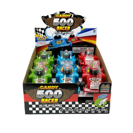 F1 Racer Toy w/ Candy - 12ct