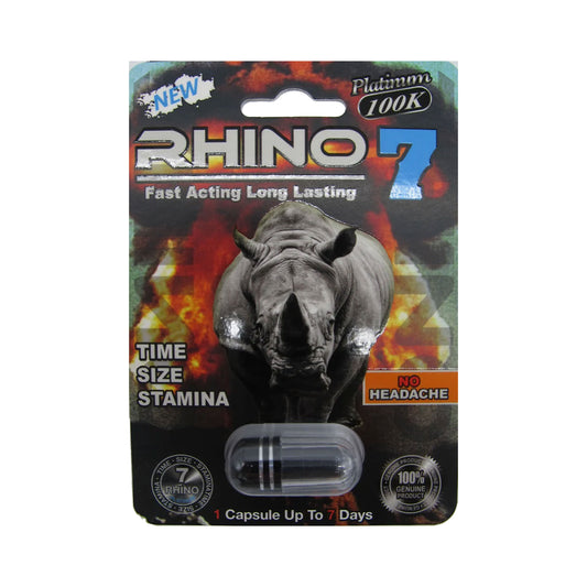 Rhino 7 - Enhancer - Platinum 8000K - 2pk - 24ct