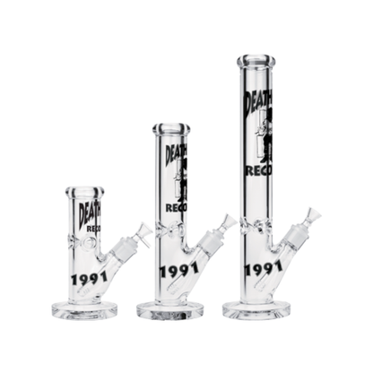 Death Row Records - 9mm Straight Water Pipe - Assorted Sizes