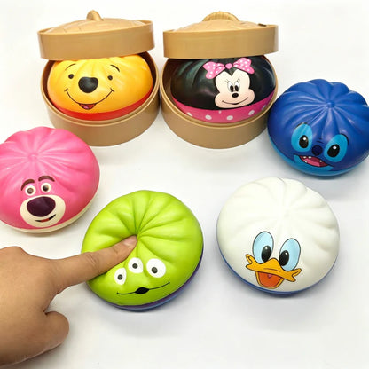 Squish Toy - 12ct - Dumpling Character