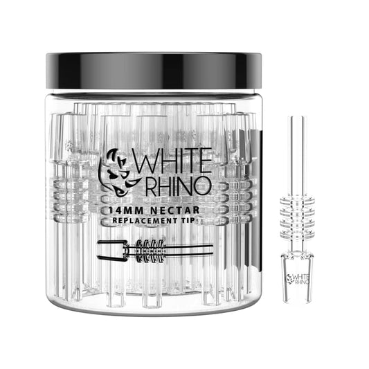 White Rhino - Nectar Collector Tip - 30ct - 14mm