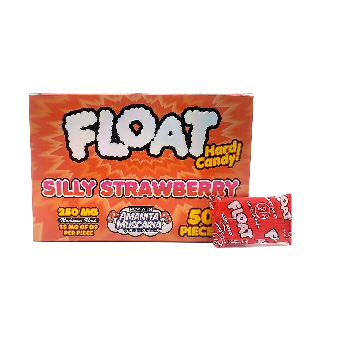 Float - 25mg Lollipop D9 + 250mg Mushroom Blend - Berry Wild - 50ct +