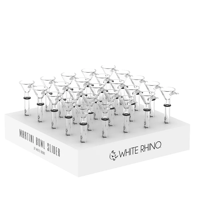 White Rhino - Bowl - 25ct - Martini w/ Downstem