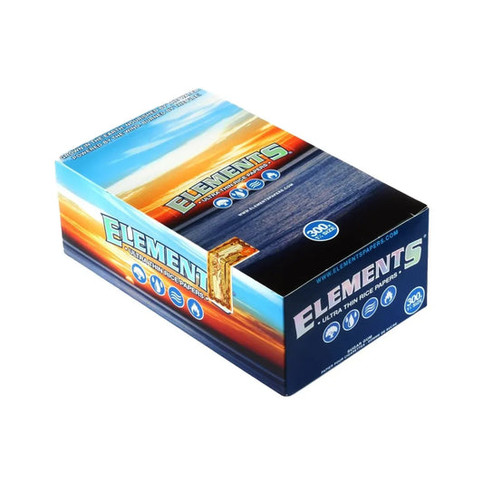 Elements - 1 1/4 Ultra-Thin Rice Papers - 300ct - 20pk