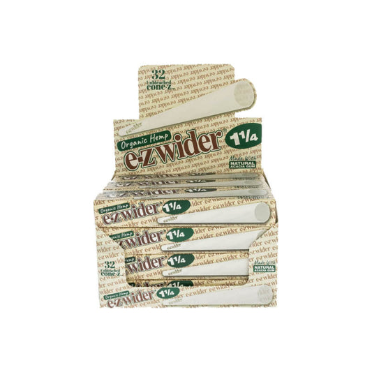 EZ Wider Organic Hemp Cones - 1 1/4 - 32pk - 12ct