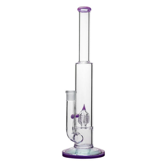 WP - 16" Straight Glass Tube w/ Cactus Perc