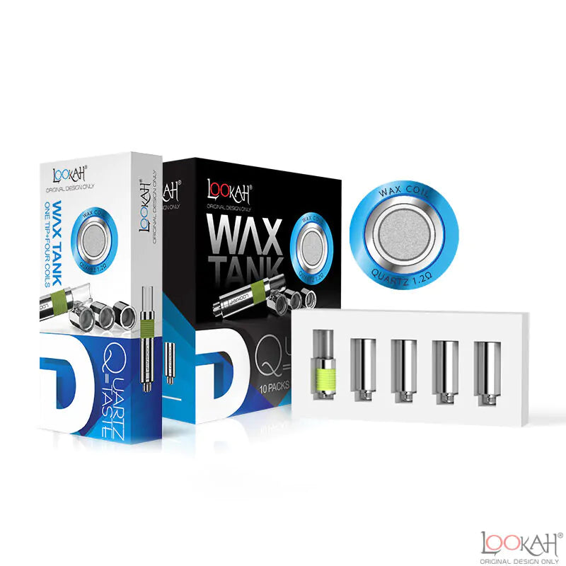 Lookah Wax Tank D - 1 Tip & 4 Coils