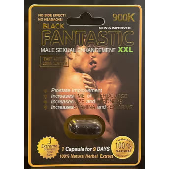 Black Fantastic - Enhancer Caps - XXL 1000k - 2pk - 24ct