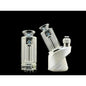 Iridescent Glass - Puffco Top - Mini Opal - Clear w/ Opal [ #VH001+OP-PTCL ]
