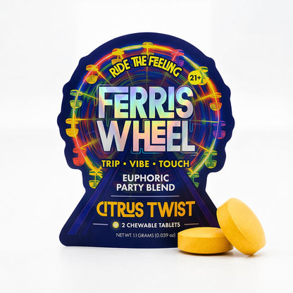 Ferris Wheel Kanna Party Tabs - 2pk - 20ct