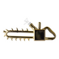 WP - 11.5" Chainsaw Smoke Blaster - Gold [ WCG30-0401-A ] +