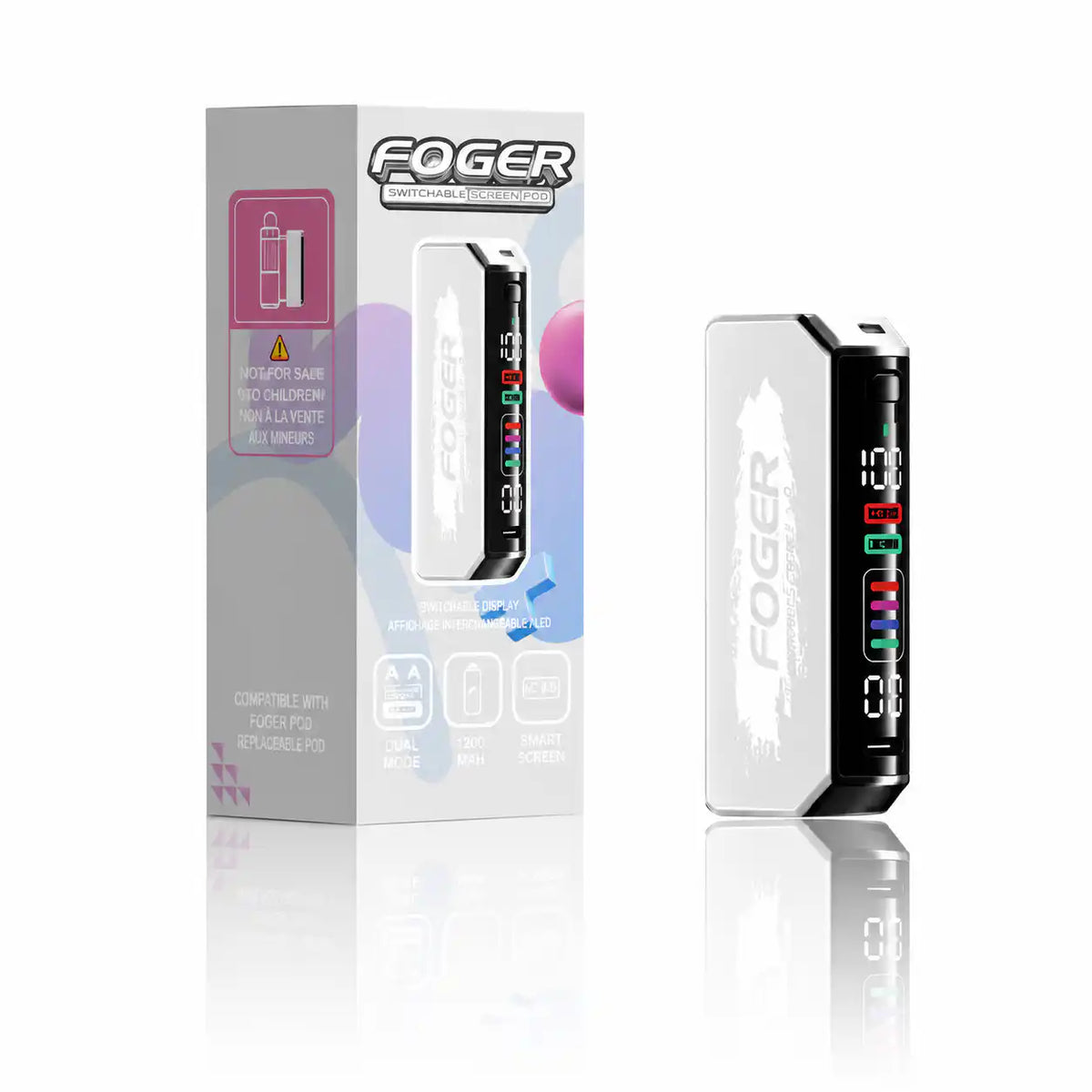 Foger Switch Pro - Battery Pack - 5ct - Assorted Colors