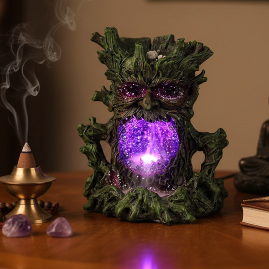 Fujima - Backflow Cone - LED Tree Man Incense Burner