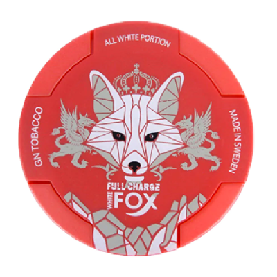 White Fox - 18mg Nic Pouch - Full Charge - 5ct