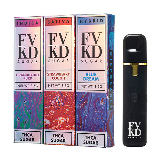 FVKD - 3.5g THCA Sugar Disposable - 6ct