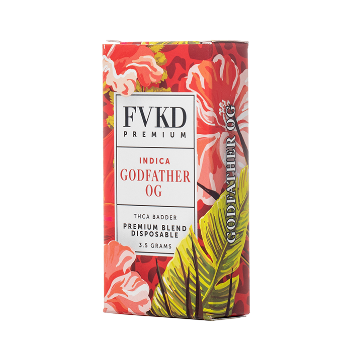 FVKD - 3.5g THCA Badder Premium Blend Disposable - 6ct