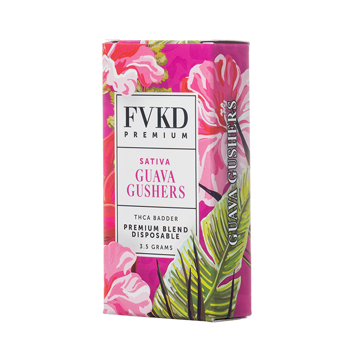 FVKD - 3.5g THCA Badder Premium Blend Disposable - 6ct