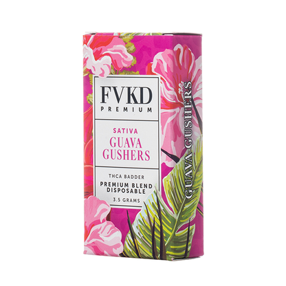 FVKD - 3.5g THCA Badder Premium Blend Disposable - 6ct