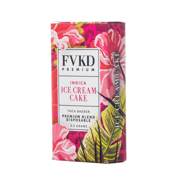 FVKD - 3.5g THCA Badder Premium Blend Disposable - 6ct