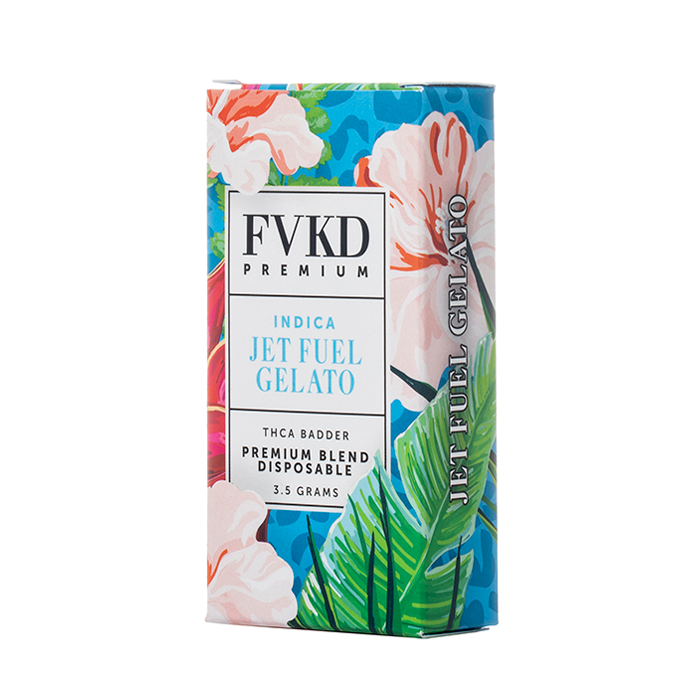 FVKD - 3.5g THCA Badder Premium Blend Disposable - 6ct