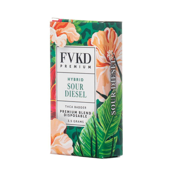 FVKD - 3.5g THCA Badder Premium Blend Disposable - 6ct