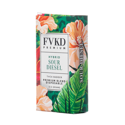 FVKD - 3.5g THCA Badder Premium Blend Disposable - 6ct