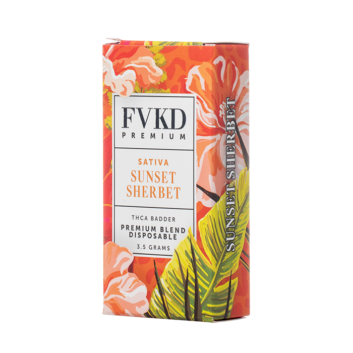 FVKD - 3.5g THCA Badder Premium Blend Disposable - 6ct