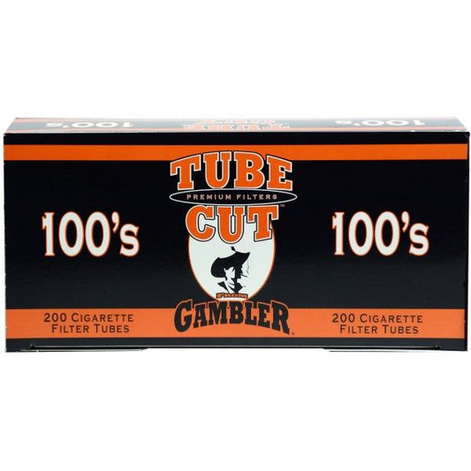 Gambler Cig Tubes - 100mm Tube Cut - 200pk - 5ct