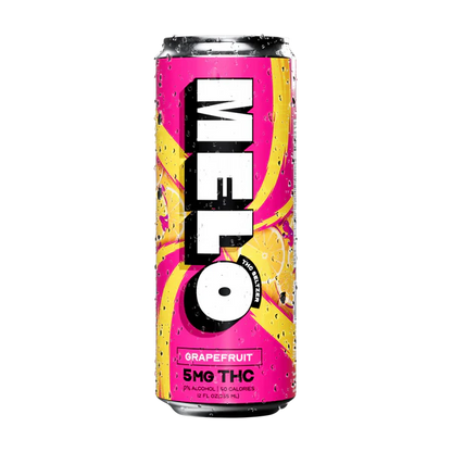 Melo - D9 Seltzer - Grapefruit - 5mg - 12oz