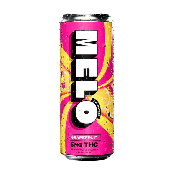 Melo - D9 Seltzer - Grapefruit - 5mg - 12oz