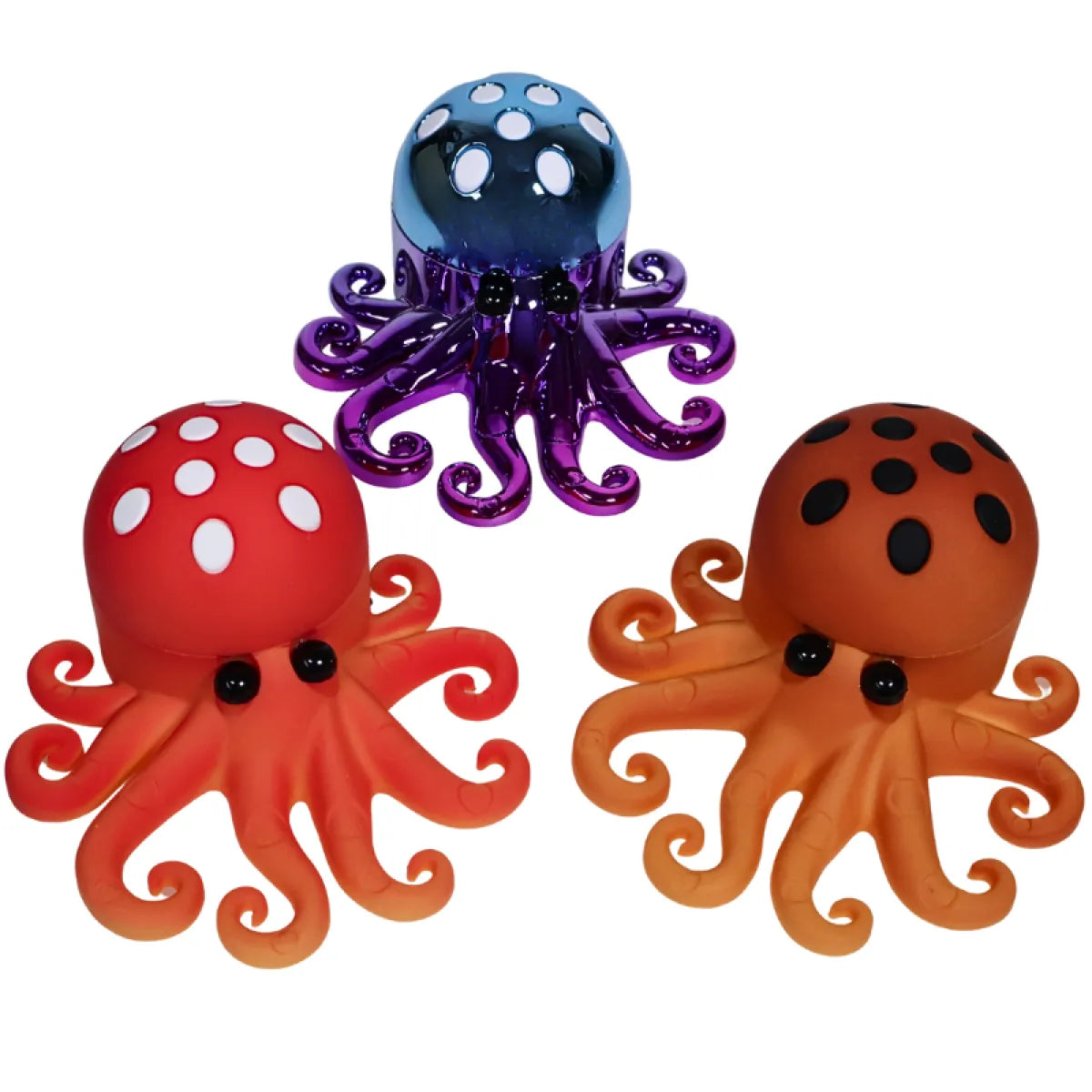 Grinders - 2pc 45mm Octopus Design - 12ct [ #4 ]