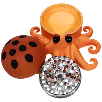 Grinders - 2pc 45mm Octopus Design - 12ct [ #4 ]